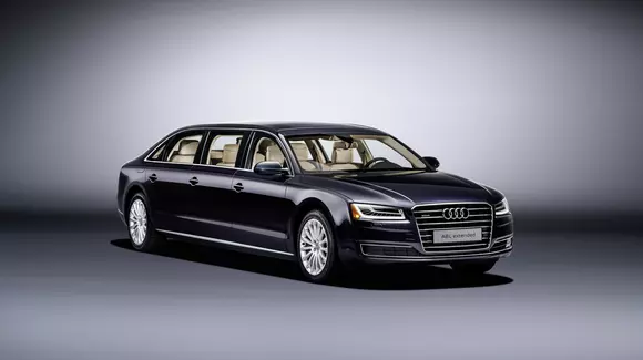 Audi A8 L primește încă două uși și măsoară 6,36 metri