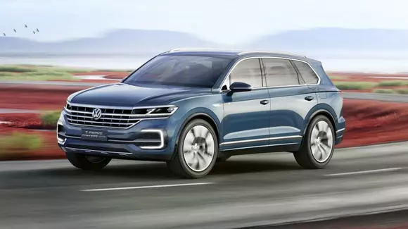 Volkswagen T-Prime Concept GTE - Touareg în fază incipientă