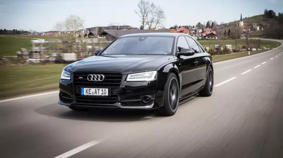 Audi S8 Plus, dopat de ABT vine cu 100 CP în plus față de versiunea de serie