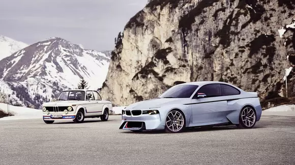 BMW 2002 Hommage, conceptul care ne amintește de 2002 turbo