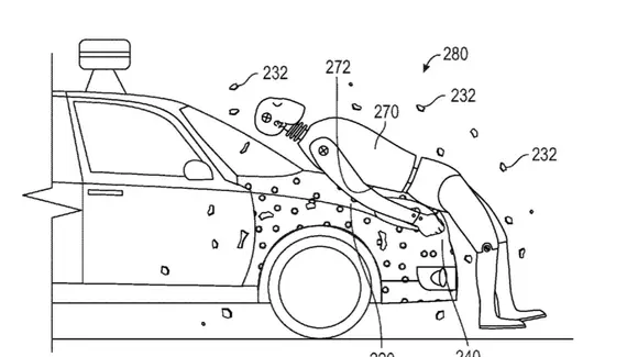 Google a patentat un sistem pe bază de adeziv pentru protecția pietonilor