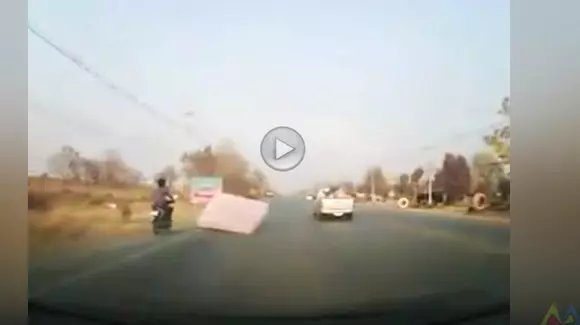 L-a lovit norocul. Sau mai bine zis, salteaua