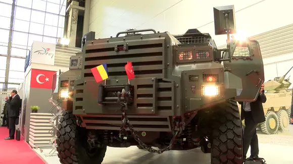 Ejder Yalçin 4x4 - Vehiculul blindat realizat pe baza unui parteneriat între Turcia și România