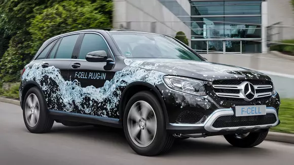 Mercedes-Benz GLC F-Cell - Modelul de serie o să aibă și un sistem plug-in