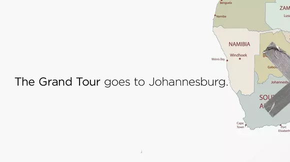 The Grand Tour - Prima oprire, în Johannesburg