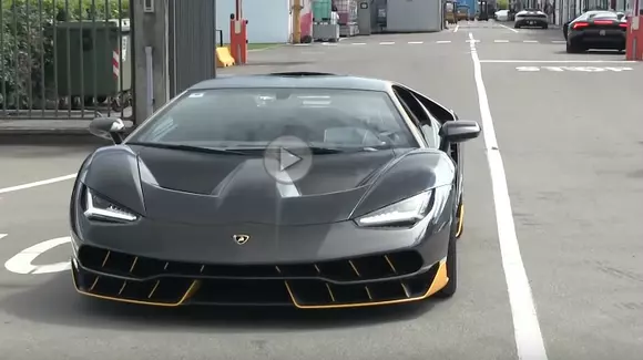 Lamborghini Centenario - Arată și sună extraordinar