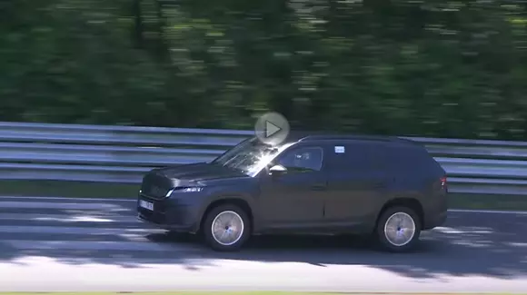 Skoda Kodiaq suprisă pe Nurburgring