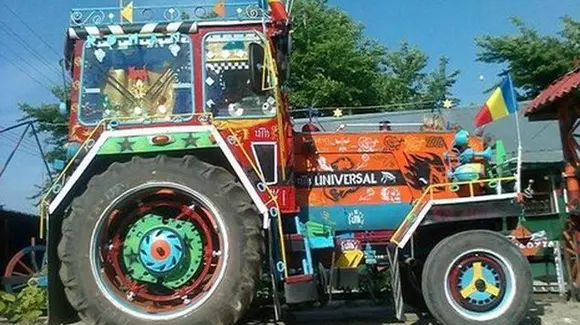 Se poate ceva mai urât de atât? Uite cum arată tractorul ăsta din Giurgiu! | FOTO