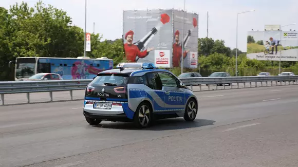 BMW i3 îmbracă hainele Poliției Capitalei