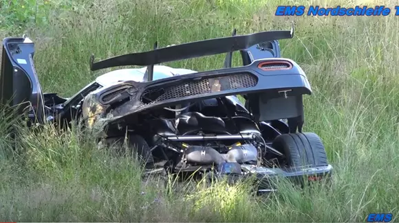 Accident grav pe Nurburgring cu un Koenigsegg One:1. Suedezii pregăteau un nou record pe Iadul Verde