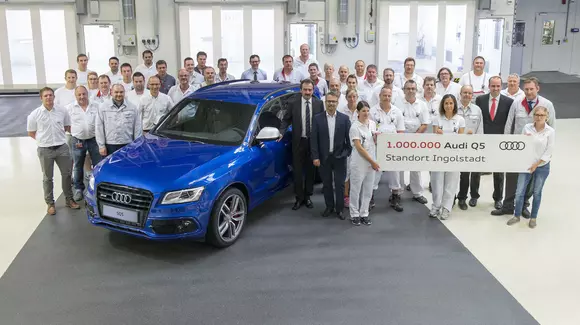 Audi Q5 ajunge la borna un milion la uzina din Ingolstadt