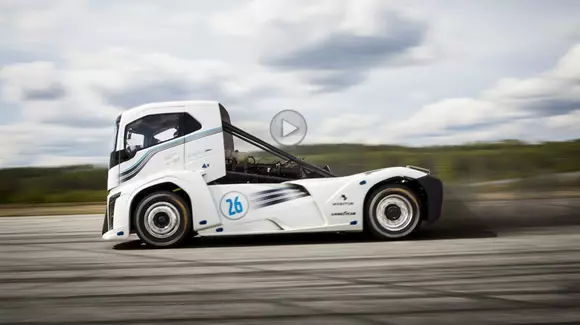Volvo Iron Knight a doborât două recorduri de viteză