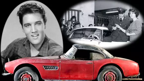 BMW-ul 507 deținut de Elvis a fost recondiționat și va fi prezentat publicului