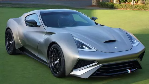 Așa arată singura mașină din lume construită complet din titan