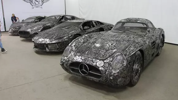 Cum să transformi o grămadă de fiare în artă modernă