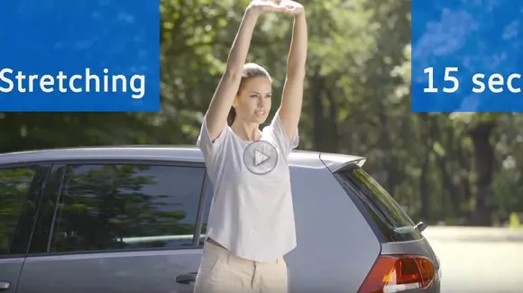 Volkswagen ne arată cum să rămânem în formă în timpul călătoriilor lungi