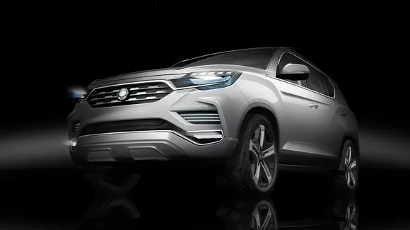 Ssangyong LIV-2 SUV - Imagini teaser cu viitorul concept