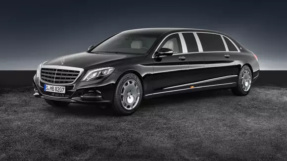 Mercedes-Maybach S600 Pullman este disponibil și într-o versiune Guard