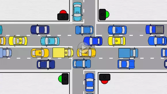 Cum se formează aglomerația și cum pot mașinile autonome să o rezolve