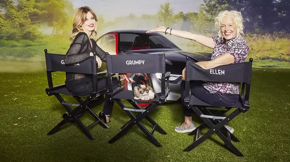 Grumpy Cat și Georgia May Jagger au lucrat pentru viitorul calendar Opel