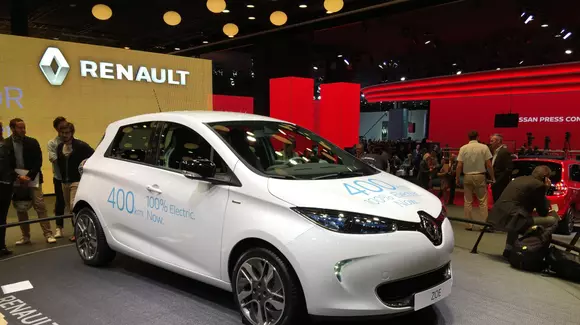 LIVE Paris 2016 - Renault Zoe, acum cu autonomie electrică de 400 km