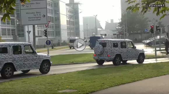 Viitorul Mercedes-Benz Clasa G spionat încă o dată