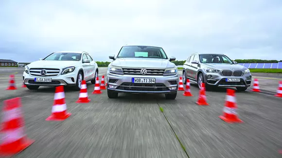 Volkswagen Tiguan versus BMW X1 și Mercedes-Benz GLA - Test comparativ