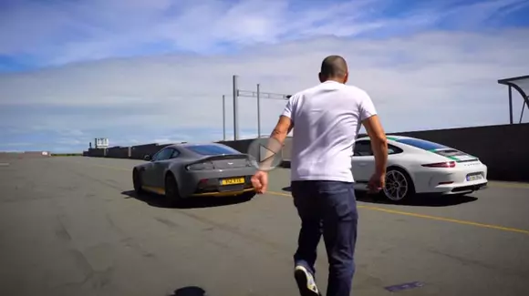 Chris Harris ne arată diferențele dintre un Aston Martin V12 Vantage S și un Porsche 911 R