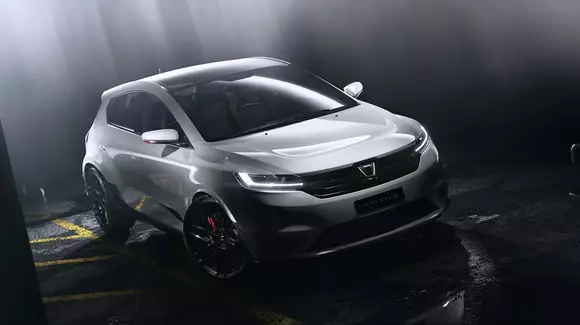 Dacia R - Concept digital pentru o sportivă românească