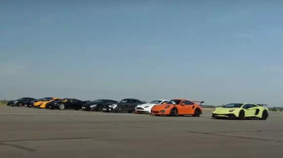 9 supercar-uri și un singur învingător