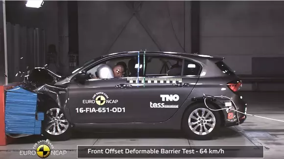 Fiat Tipo reușește doar 3 stele EuroNCAP în versiunea de bază
