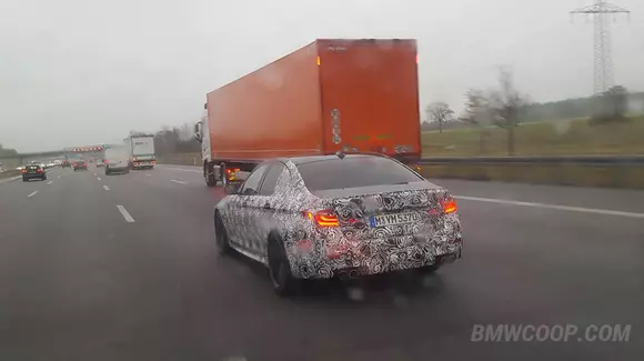 Foto spion cu viitorul BMW M5