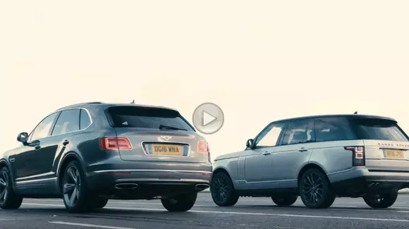Bentley Bentayga față în față cu Range Rover SVAutobiography