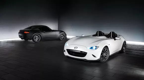 Mazda a prezentat două concepte noi. Muza a fost roadsterul MX-5