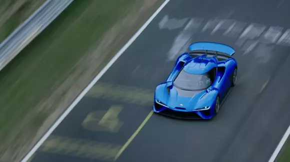 NextEV a lansat un hypercar electric de 1.360 CP - Update video