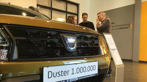 Dacia a livrat, în București, Duster-ul cu numărul 1.000.000