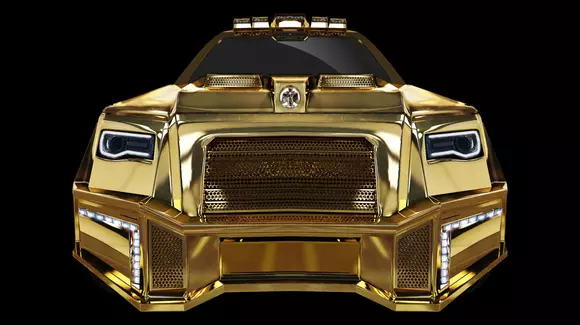 Letonii de la Dartz pregătesc modelul Black Alligator. Aur, platină, diamante, rubine și kevlar