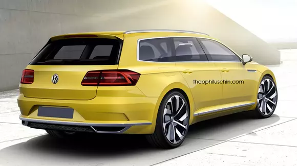 Volkswagen Arteon Shooting Brake - Prelucrare digitală