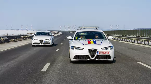 Alfa Romeo Giulia a intrat în serviciul Poliției Rutiere