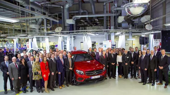 Mercedes-Benz GLC a intrat pe linia de asamblare Valmet, din Finlanda