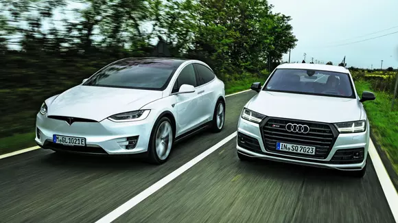 Tesla Model X vs Audi SQ7 - Care SUV este cel mai electrizant