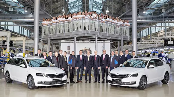 Skoda Octavia facelift a intrat în producție