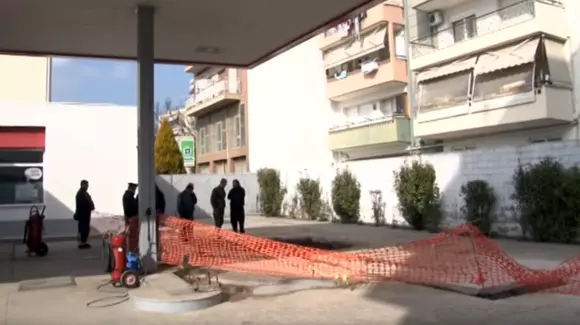 Un proiectil neexplodat a fost găsit într-o benzinărie