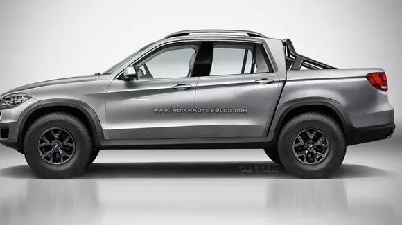 Un pick-up semnat BMW - Prelucrare digitală