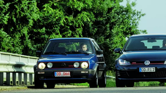 VW Golf II GTI G60 vs Golf VII GTI: un clasic față în față cu versiunea sa modernă