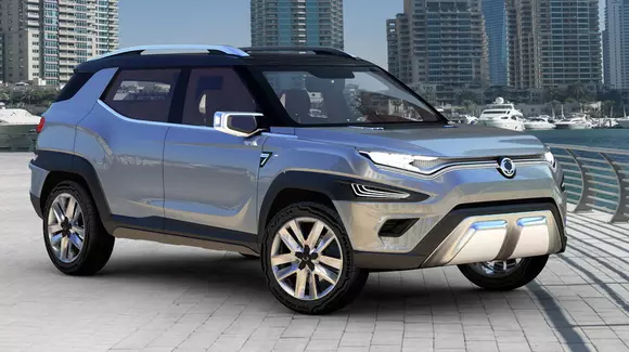 Geneva 2017: Conceptul SsangYong XAVL prefigurează un nou SUV cu șapte locuri