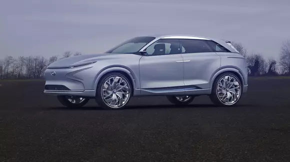 Geneva 2017: Hyundai FE Fuel Cell, concept alimentat cu hidrogen
