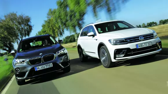 BMW X1 xDrive25d vs VW Tiguan 2.0 TDI: Dieseluri cu tracțiune integrală