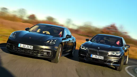 Porsche Panamera versus BMW Seria 7: Dieseluri superrapide