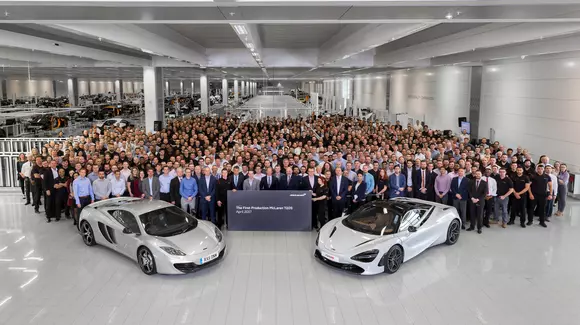 McLaren 720S a intrat pe linia de asamblare
